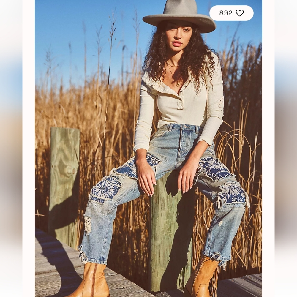 Free people desert rose jean.